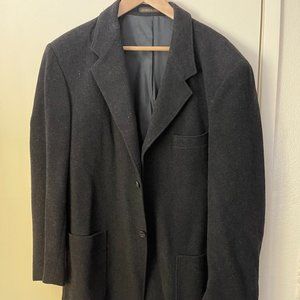Marks and Spencer Wool Overcoat size 44 Medium